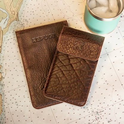Imperfect Leather Discount Refuge Ghost 2.0 & 3.0 Faraday Phone Sleeve