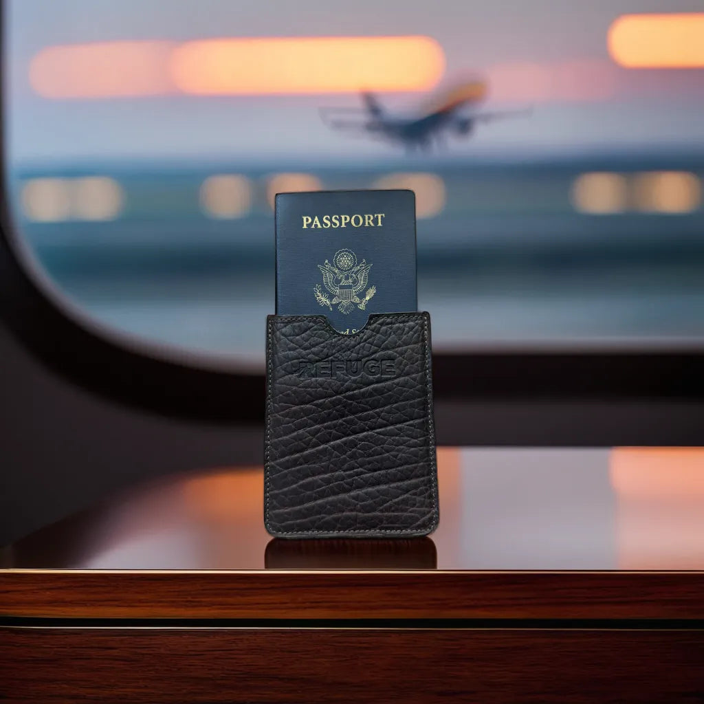 The Refuge Traveler RFID Blocking Passport Sleeve